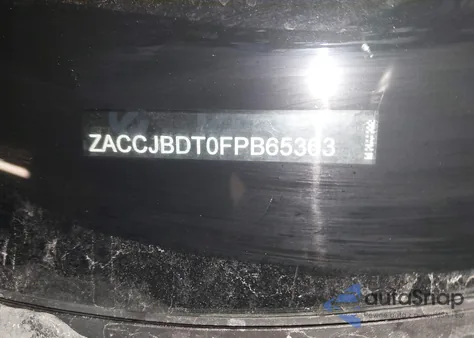 2015 Jeep Renegade Limited from USA, damaged, VIN ZACCJBDT0FPB65363